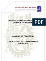 Practicas de Laboratorio de Termoquimica 2