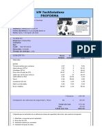 Proforma de Instalación de Un Sistema de Cámaras