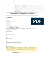 Examen Unidad 3 Aseguramiento de La Calidad