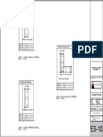 Detalles de columnas y vigas de banco de sangre