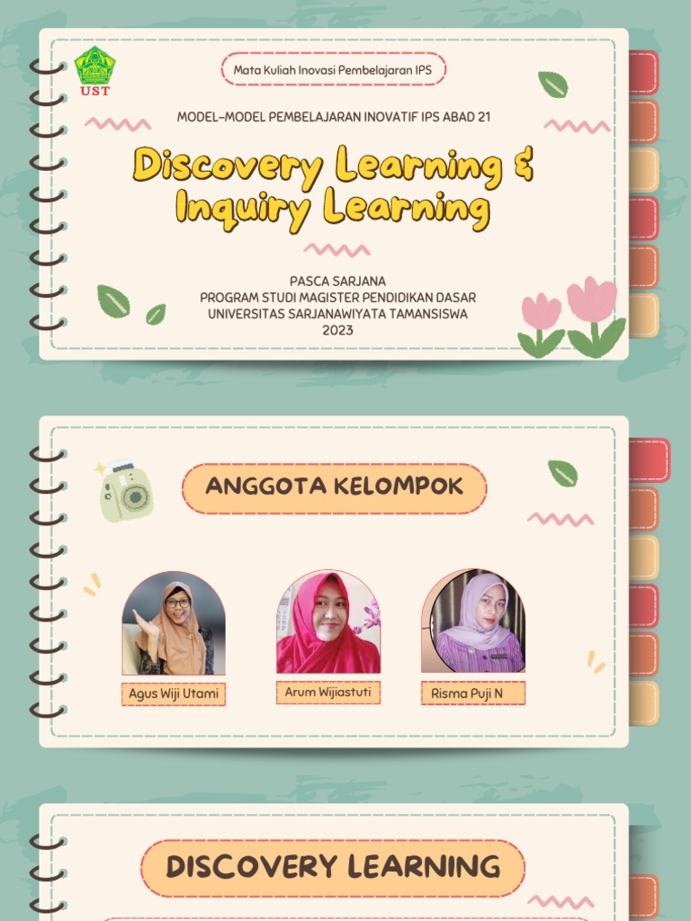Perbandingan Discovery dan Inquiry Learning | PDF