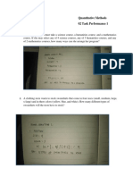 Quantitative Methods - 02 Task Performance 1 - Bendo