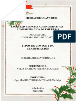 Tarea 2 Identificacion de Tipos de Costos y Su Clasificación PDF