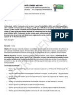 Manual Del Taller de Derechos Humanos Como Herramienta de Lucha PDF