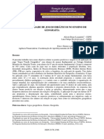 Alison Diego Leajanski Luiz Felipe Przybyloviecz Jaine de Lima 2017 A Aplicabilidade de Jogos Didaticos No Ensino de Geografia PDF