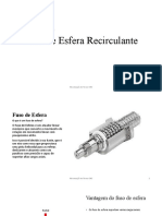 Manutenção de Fusos de Esfera Recirculantes