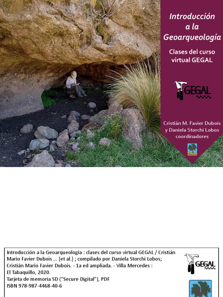 Curso Virtual de Geoarqueología GEGAL | PDF