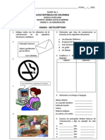 TALLER No 1- SEXTO -  LA COMUNICACIÓN