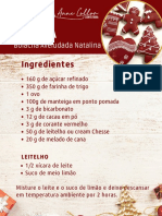 Receita BOLACHA AVELUDADA NATALINA PDF