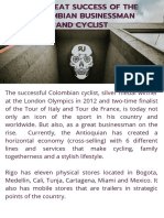 The Great Success of The Colombian Businessman and Cyclist PDF