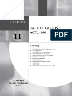 Sale of Goods Act PDF