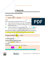 BBS 2nd - Account - Chap 3 - Accounting For Material PDF