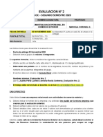 Evaluación Nro. 2 - 03 Noviembre 2020