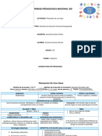 Planeacion de Una Clase PDF