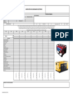 Check List Generador Electrico PDF