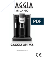 Gaggia Anima Panarello Manual de Instrucoes PDF