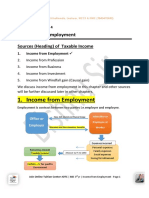 Income From Employment PDF