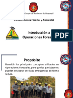 Bomberos de Guayaquil introducción operaciones forestales