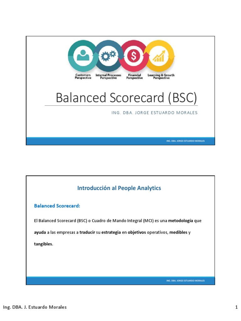 5 Balanced Scorecard PDF | Descargar gratis PDF | Calidad (comercial ...