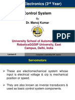 Cslecture-5 Armature and Field Controlled DC Motor