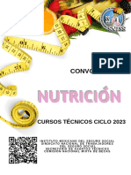 Convocatoria Nutricion Nutricion Cursos Tecnicos Ciclo 2023 GGHP Image PDF