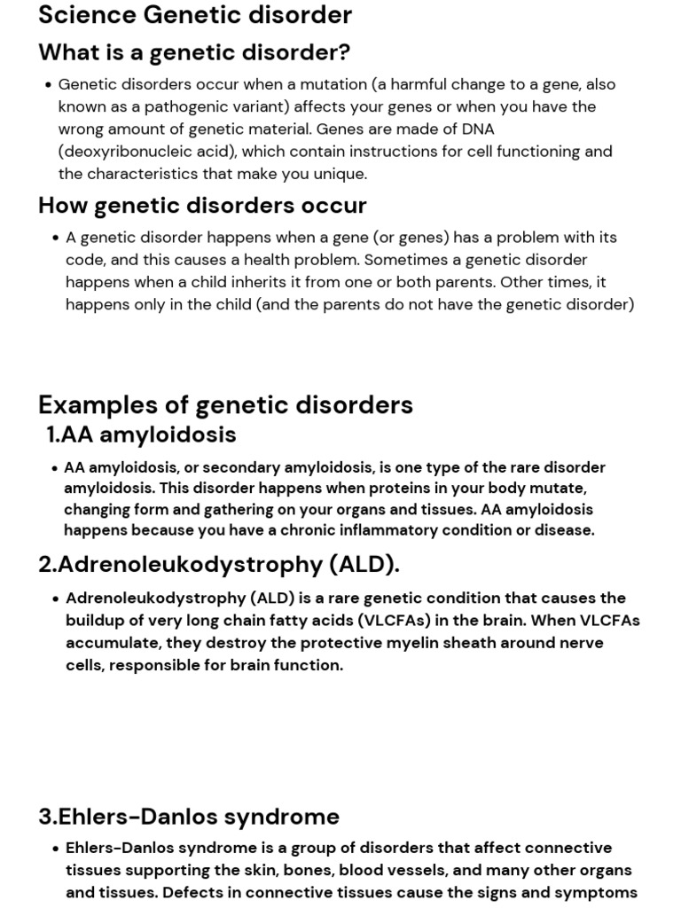 What Is A Disorder PDF