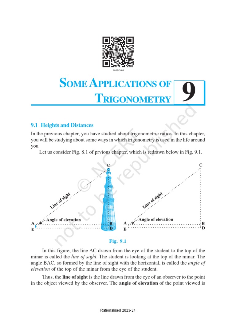 How to calculate heights and distances using trigonometry PDF