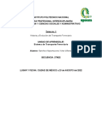 Historia y Evolución Del Transporte Ferroviario Tarea 1 PDF