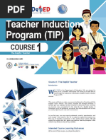 New TIP Course 1 DepEd Teacher 1