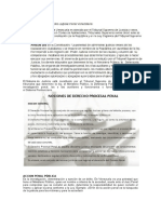 Derecho Procesal Penal. Modulo I