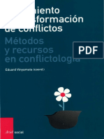 Tratamiento y Transformacion de Conflictos PDF