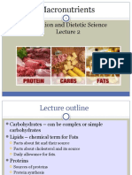 L2 - Nut&Diet - Macronutrients - Revised Oct 2018