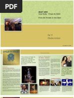 Download Case Study - Cirque Du Soleil by Ebube Anizor SN64318725 doc pdf