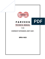 Manual For Overshot Expansion Joint PDF