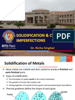 Ch-04 (Solidification Crystalline Imperfections) PDF