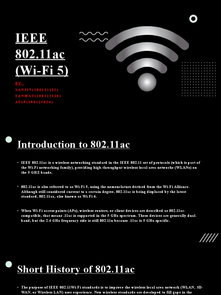 802 11ac | Download Free PDF | Ieee 802.11 | Wi Fi