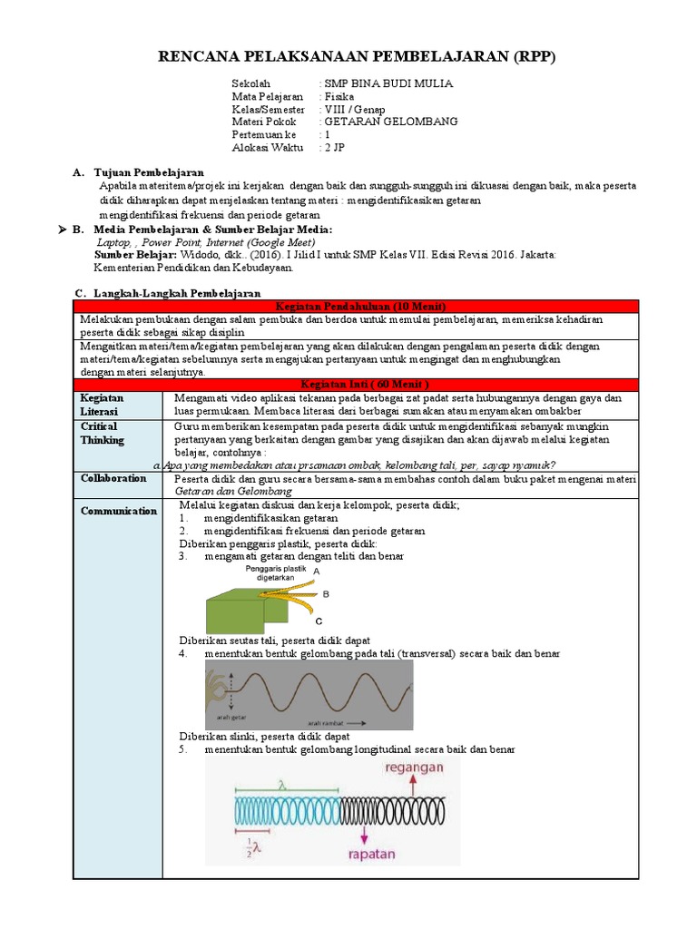 Hubungan Getaran Dan Gelombang Pdf