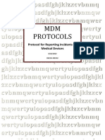9 Protocol For Reporting Incidents On Medical Devices PDF
