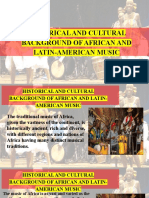 African and Latin American Music Grade 10