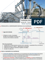 Sesión 05 Propiedades Mecánicas Ing Ennio Morán PDF