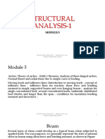 Structural Analysis Arch Theory