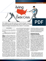 Solving The Debt Crisis TNA Reprint