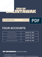 Cry of Balintawak PDF