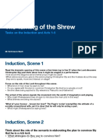 Taming of The Shrew Act and Scenes Questions PDF