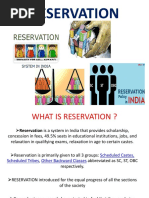 Reservation