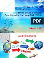 Pedoman Teknis Sertifikasi CKIB 28 April 2016