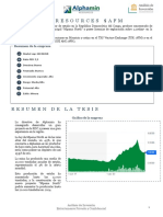 Alphamin Resources $afm: Resumen de La Empresa