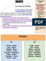 Human Biology Day 10, 2011-12