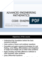 1.0 Introduction To Numerical Methods PDF