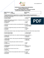 Soal PTS-PJOK-Kelas 4 Semester 2 Tahun Ajaran 2021-2022 PDF